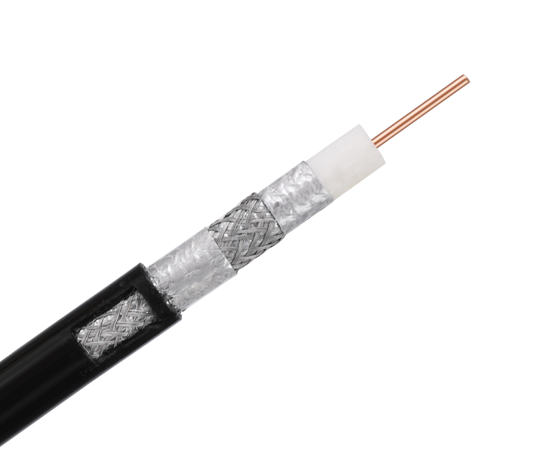 Коаксиальный кабель серии RG11QF - Quad-Shield с желе